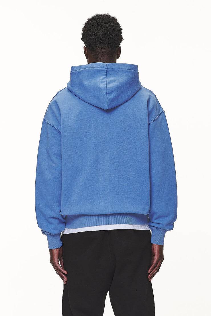 Pegador Logo Oversized Sweat Jacket Washed Retro Blue White Gum Nur noch ein Tag übrig