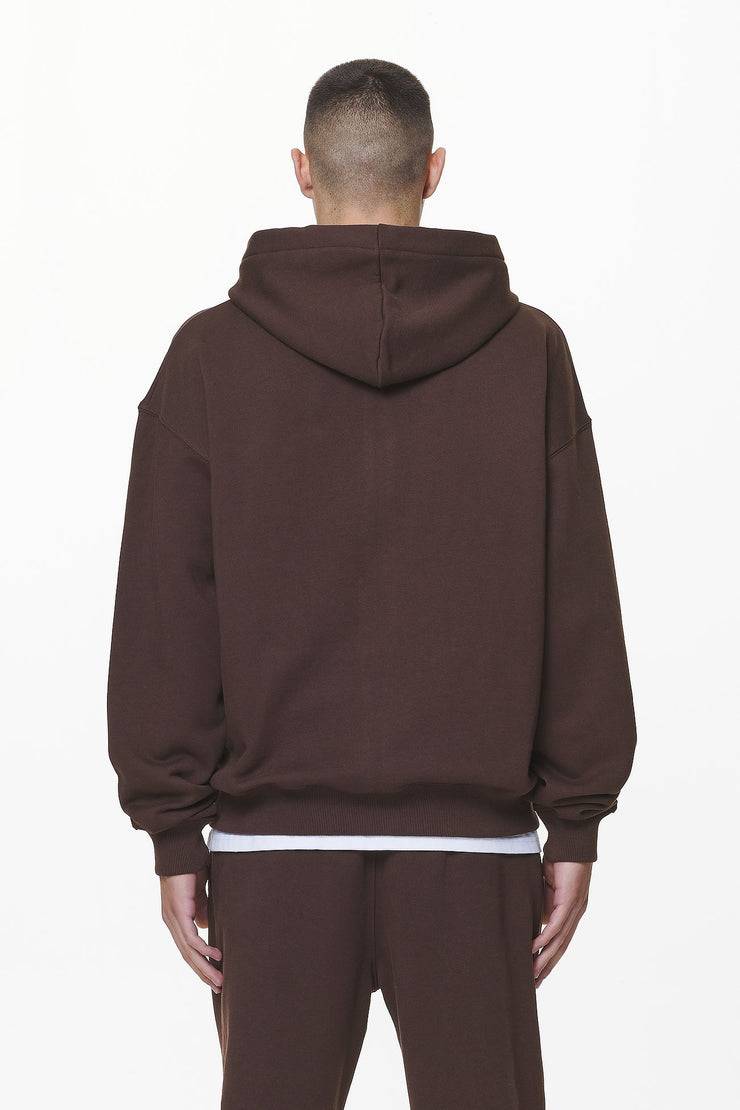 Pegador Logo Oversized Sweat Jacket Washed Oak Brown Gum Clearance-Verkauf