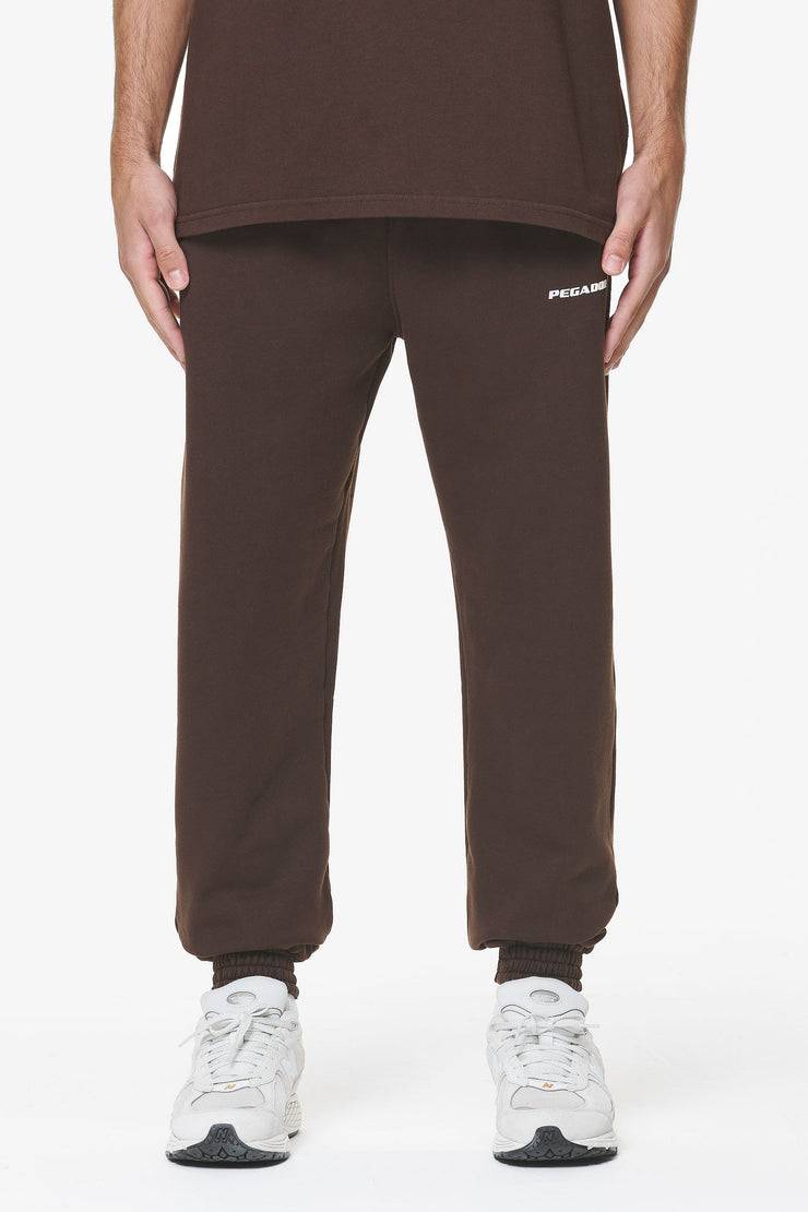 Pegador Logo Heavy Sweat Jogger Washed Oak Brown Gum Begrenzt auf 3 Tage