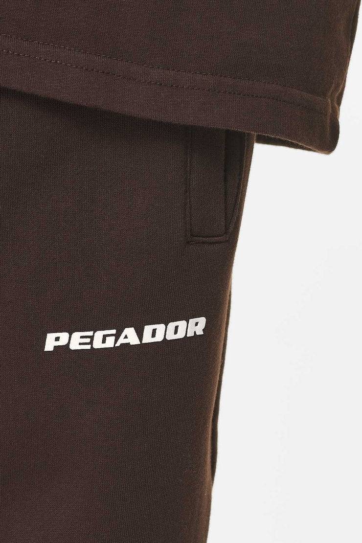 Pegador Logo Heavy Sweat Jogger Washed Oak Brown Gum Begrenzt auf 3 Tage