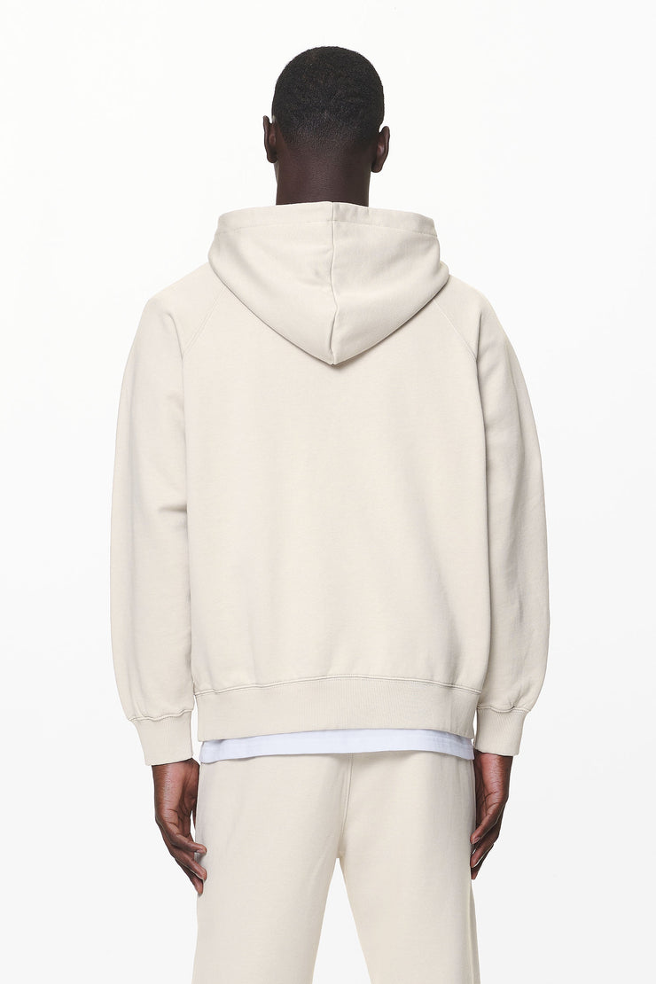 Pegador Logo Oversized Halfzip Hoodie Washed Dust Cream Gum Speichern exportieren