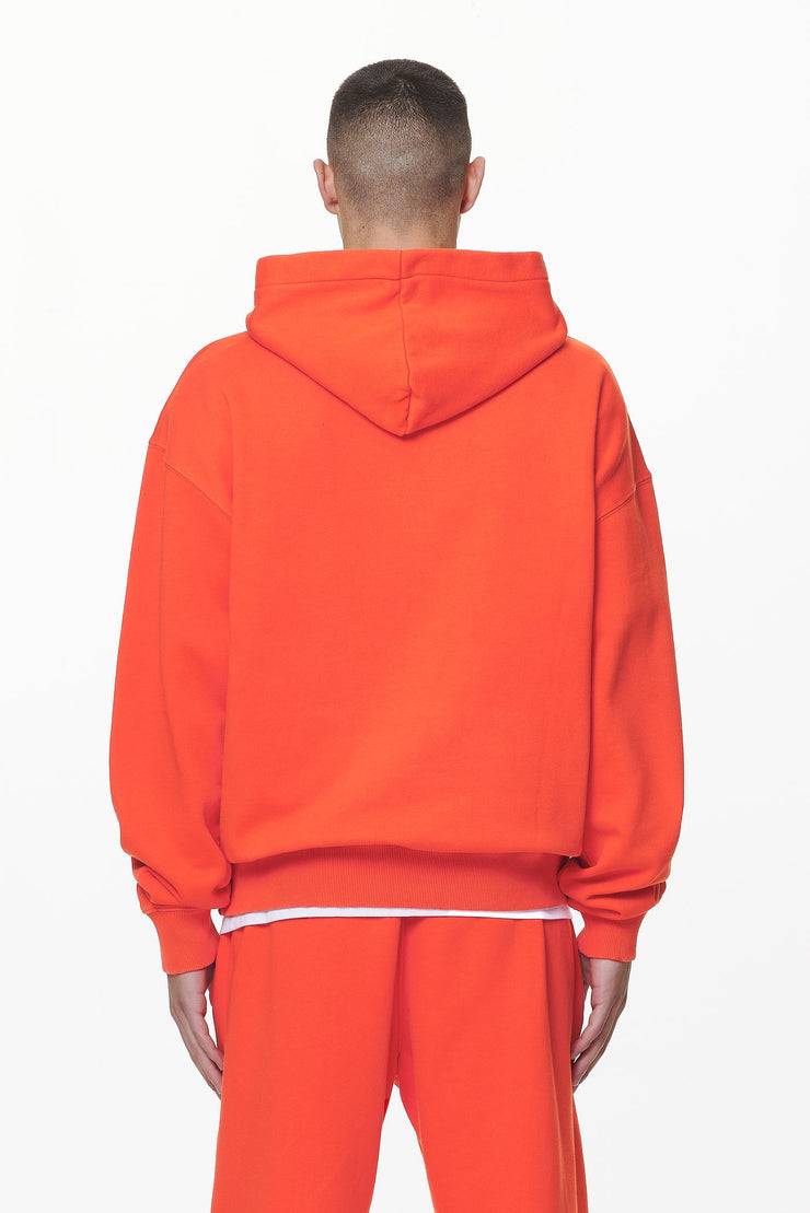 Pegador Logo Oversized Hoodie Washed Signal Red Gum 50% Rabatt für begrenzte Zeit