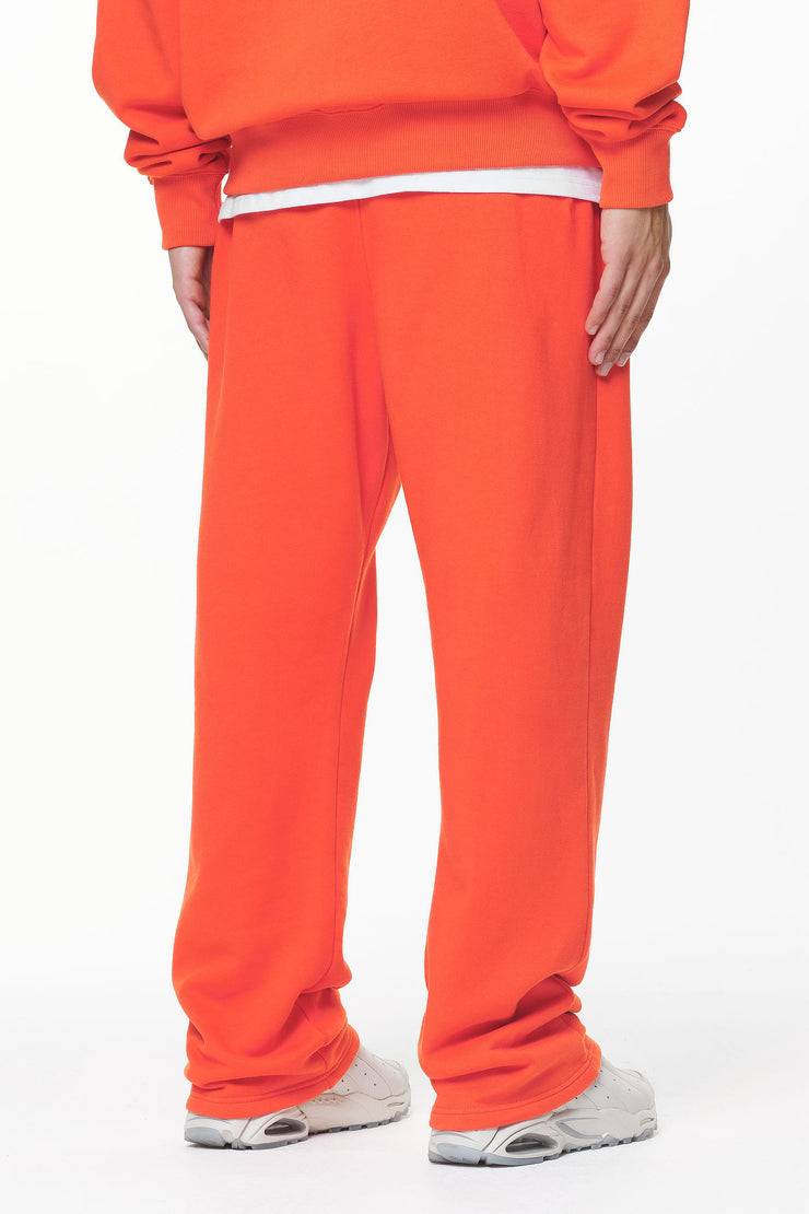 Pegador Logo Wide Sweat Pants Washed Signal Red Gum 2025