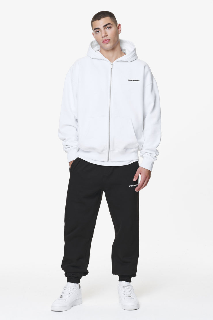 Pegador Logo Oversized Sweat Jacket White Online