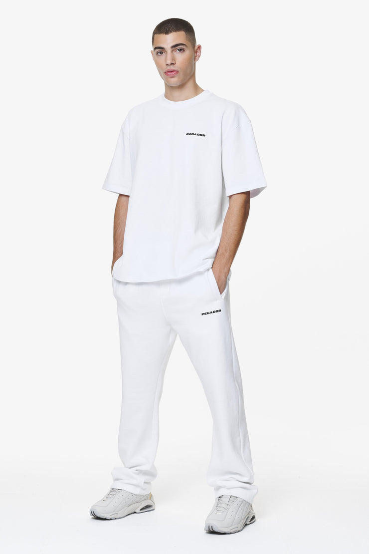 Pegador Logo Oversized Tee White Gum Auslauf