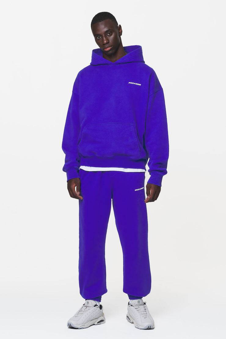 Pegador Logo Oversized Hoodie Washed Endless Blue Gum Meist gekauft