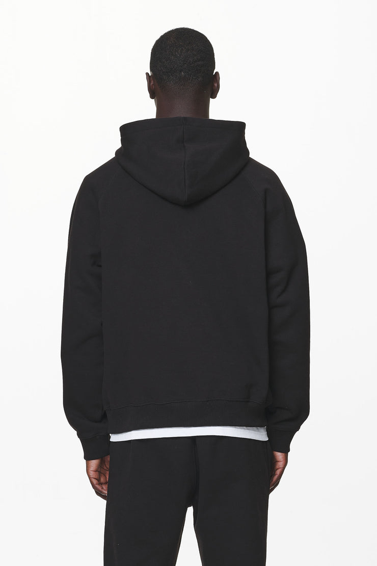 Pegador Logo Oversized Halfzip Hoodie Black Gum Limitierter Zeitrabatt