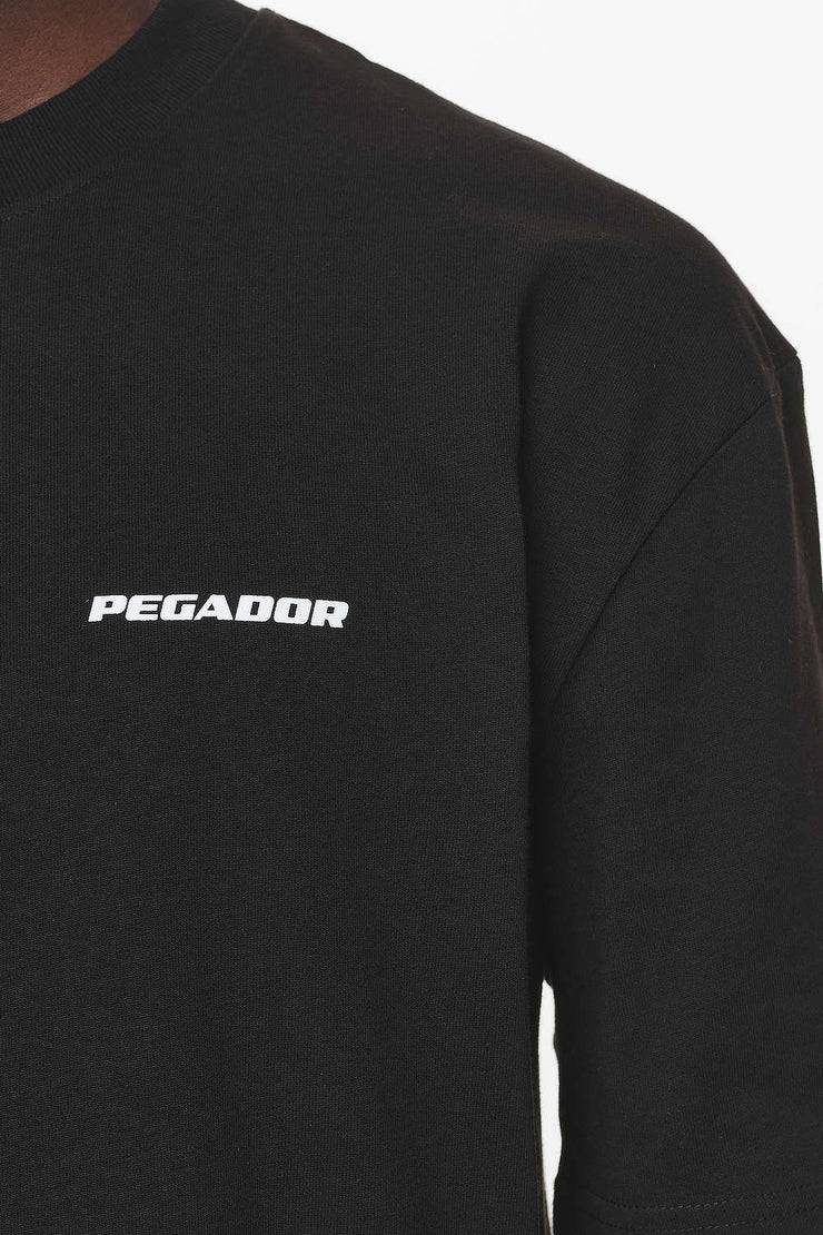Pegador Logo Oversized Tee Black Gum Fabrik Onlineshop