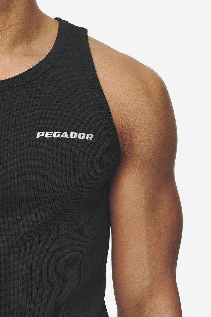 Pegador Logo Rib Undershirt Black Sonderangebot