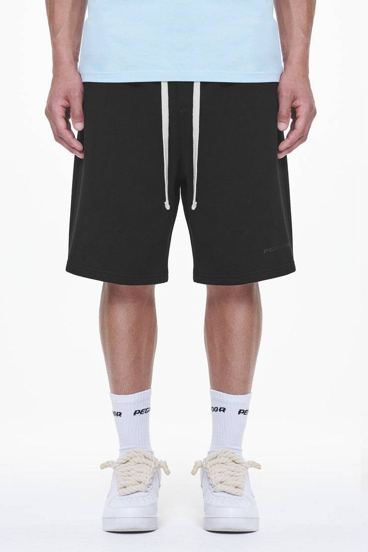 Pegador Logo Heavy Sweat Shorts Black Gum Günstig kaufen