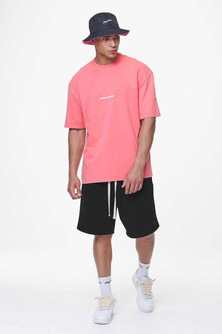Pegador Logo Heavy Sweat Shorts Black Gum Günstig kaufen