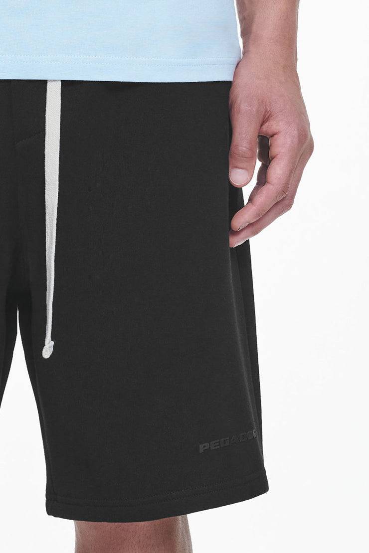 Pegador Logo Heavy Sweat Shorts Black Gum Günstig kaufen