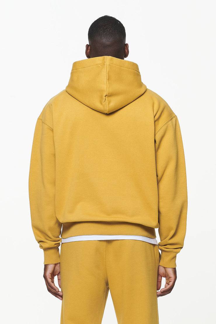 Pegador Logo Oversized Hoodie Vintage Washed Mustard Online Shopping