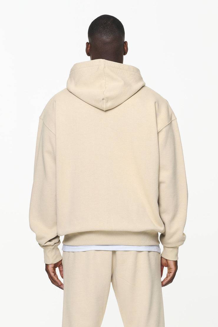 Pegador Logo Oversized Sweat Jacket Vintage Washed Kingdom Beige Saisonschlussverkauf