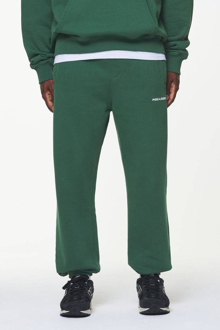 Pegador Logo Heavy Sweat Jogger Vintage Washed British Green Cyber Monday