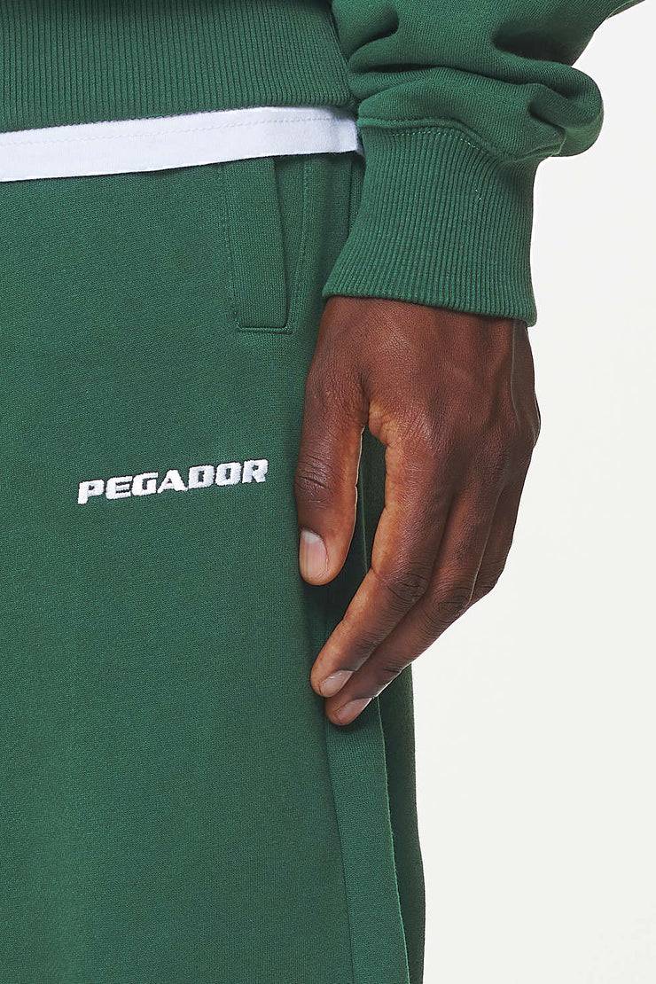 Pegador Logo Heavy Sweat Jogger Vintage Washed British Green Cyber Monday