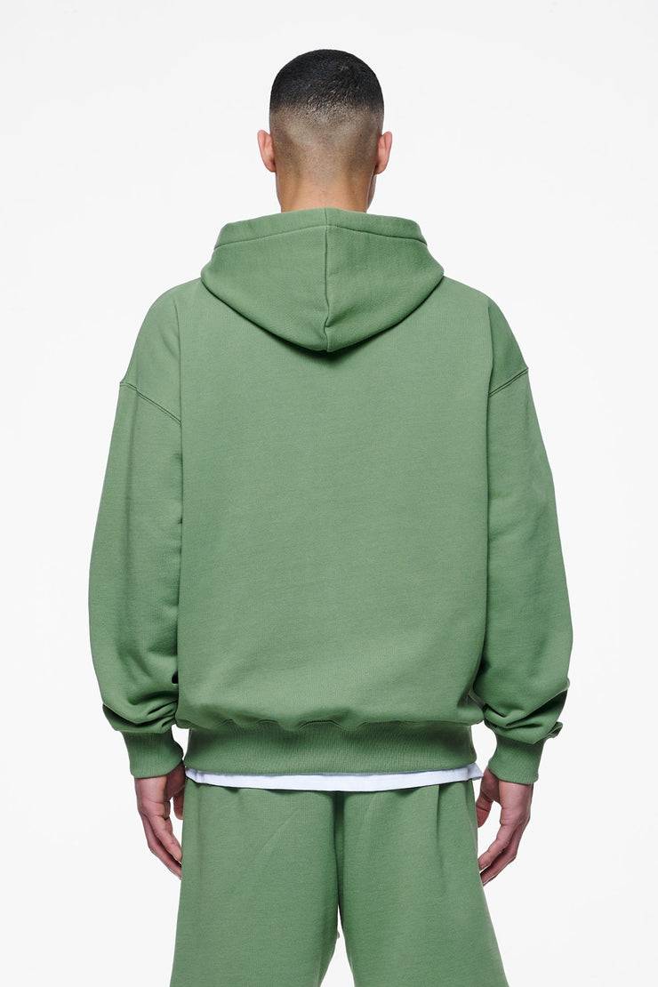Pegador Logo Oversized Sweat Jacket Vintage Washed Cypress Green Gum Weihnachtsangebot