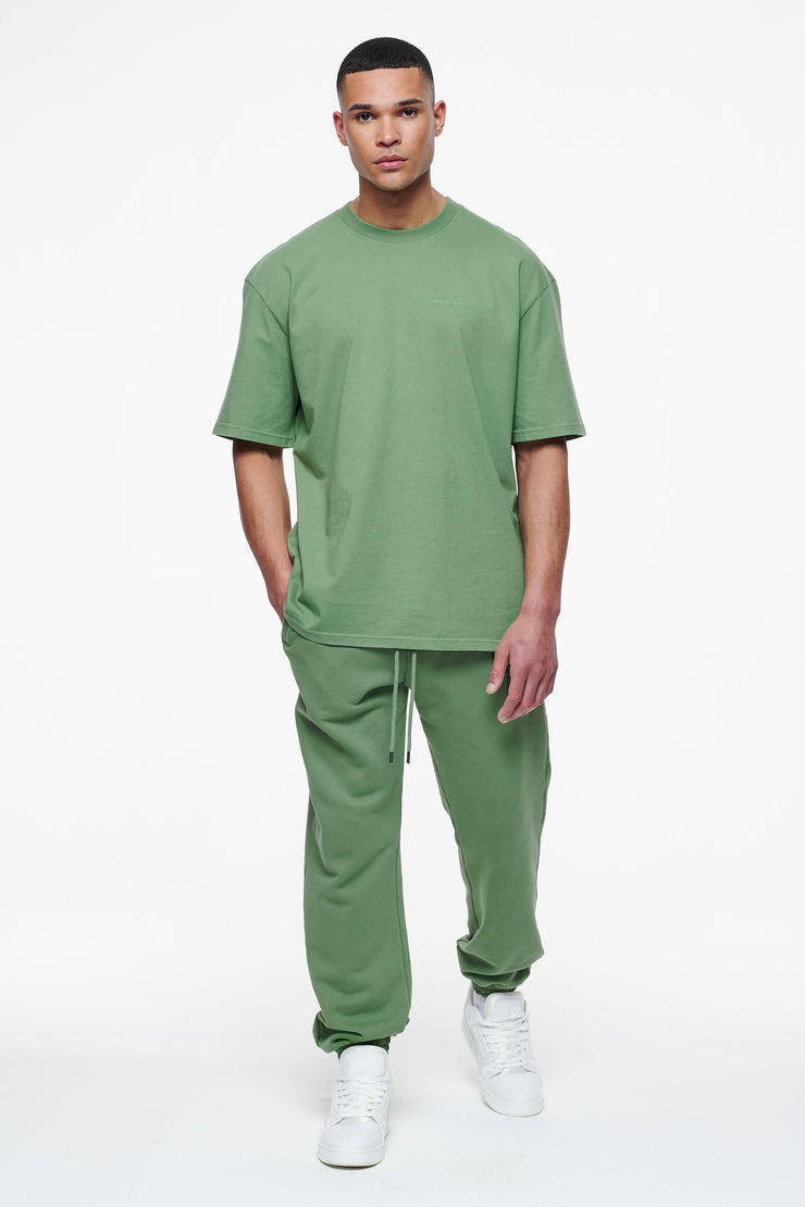 Pegador Logo Oversized Tee Vintage Washed Cypress Green Gum Osterangebot