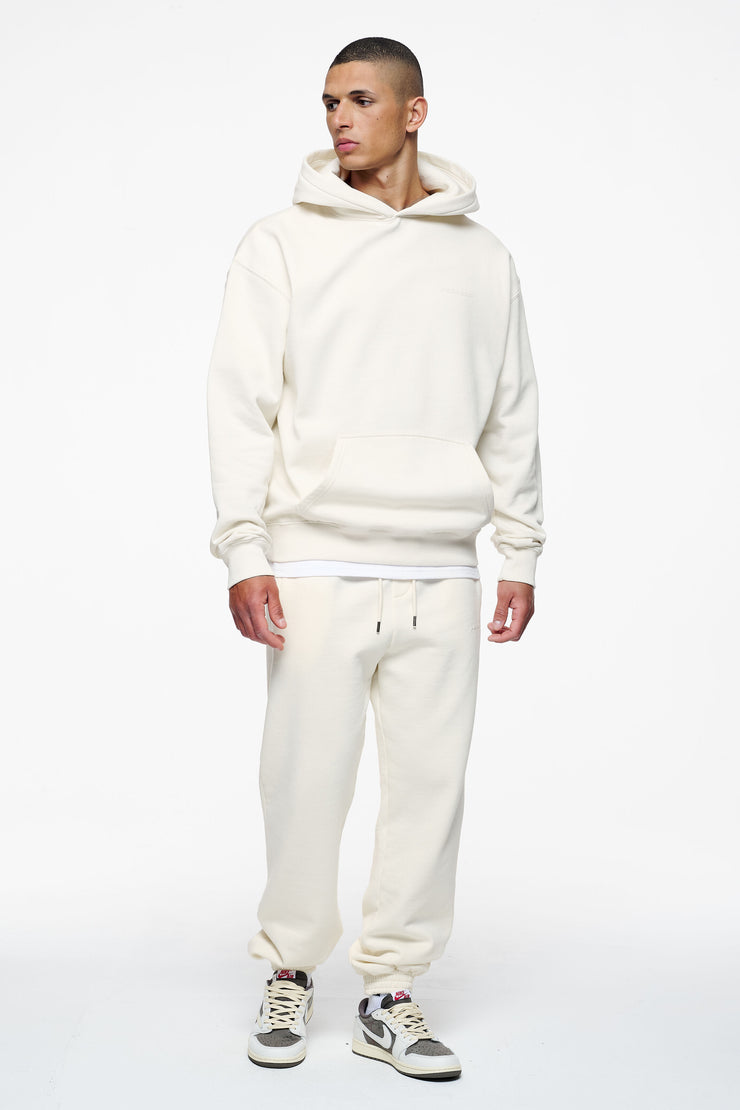 Pegador Logo Oversized Hoodie Vintage Washed Unbleached Gum Vatertagsangebot
