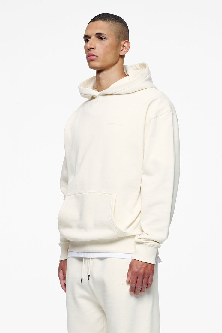 Pegador Logo Oversized Hoodie Vintage Washed Unbleached Gum Vatertagsangebot