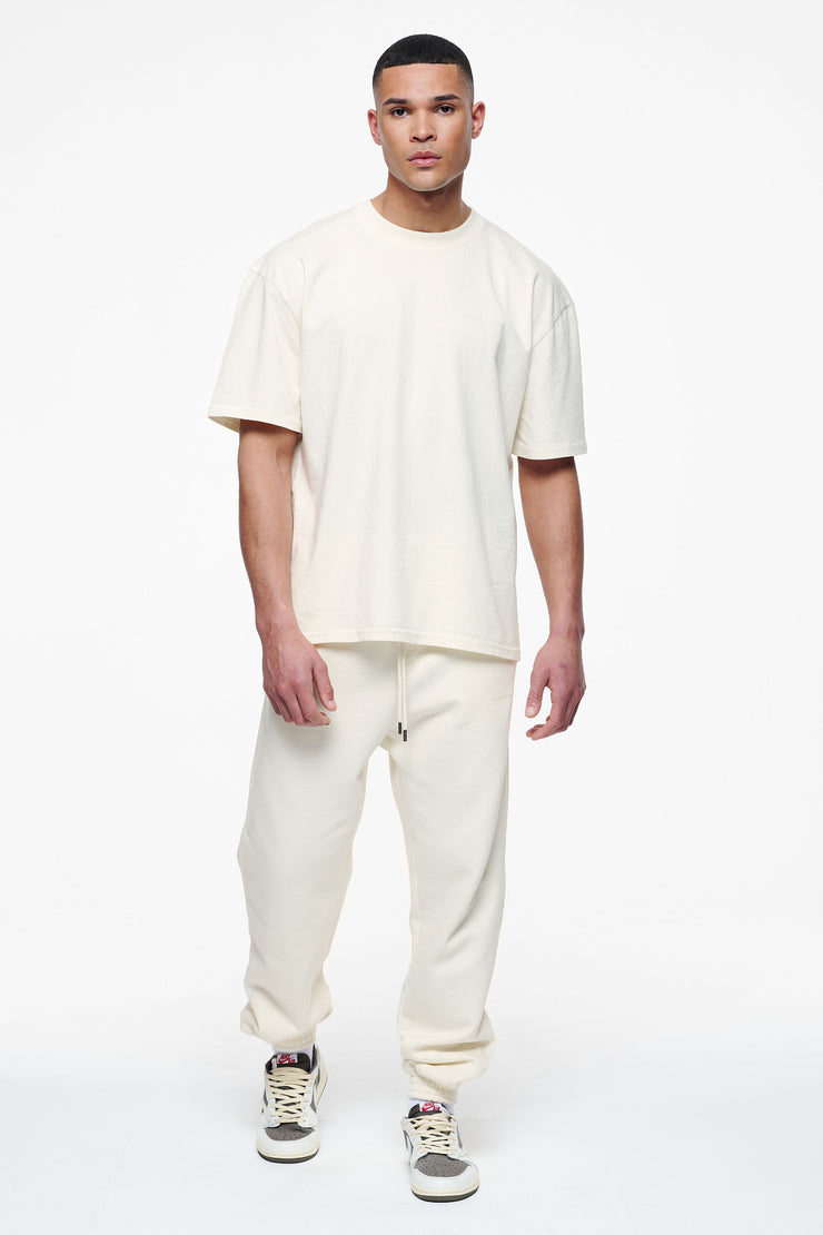 Pegador Logo Heavy Sweat Jogger Vintage Washed Unbleached Gum Jubiläumsangebot