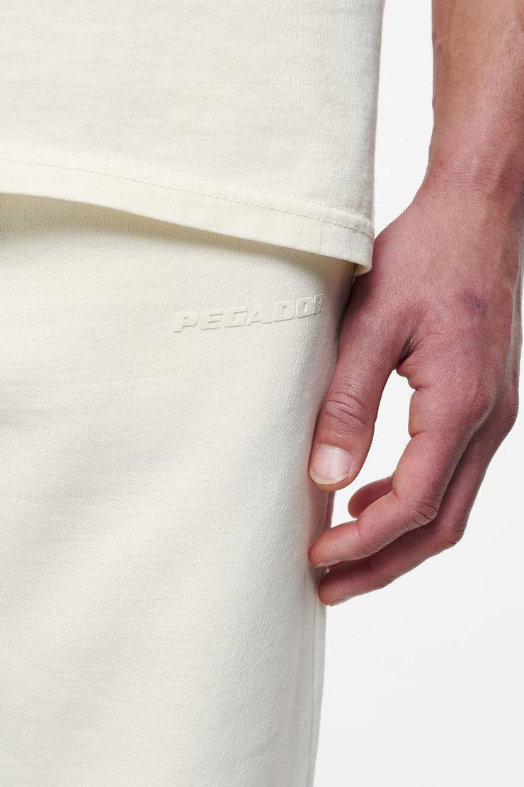 Pegador Logo Heavy Sweat Jogger Vintage Washed Unbleached Gum Jubiläumsangebot