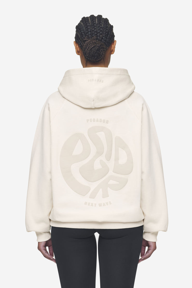 Pegador Gabi Oversized Hoodie Washed Coast Sand Lagerräumung