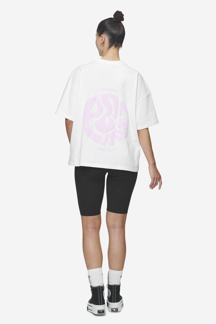 Pegador Gabi Heavy Oversized Tee White Heißer Verkauf