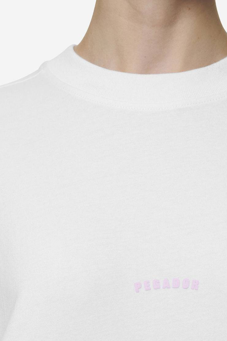 Pegador Gabi Heavy Oversized Tee White Heißer Verkauf