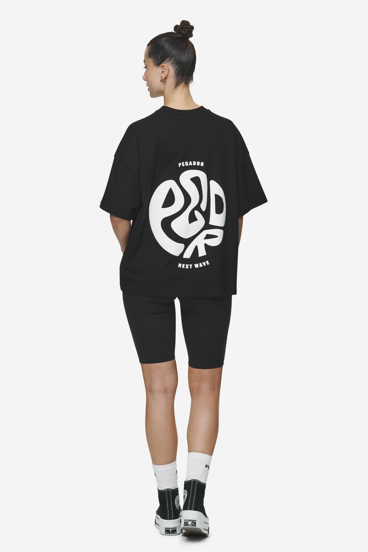 Pegador Gabi Heavy Oversized Tee Black Top Angebot