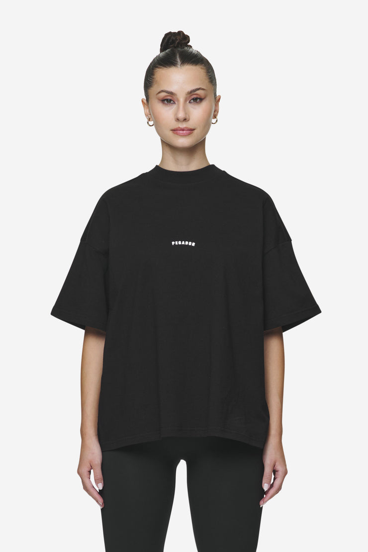 Pegador Gabi Heavy Oversized Tee Black Top Angebot