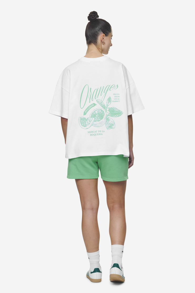 Pegador Tia Heavy Oversized Tee White Neueste Mode