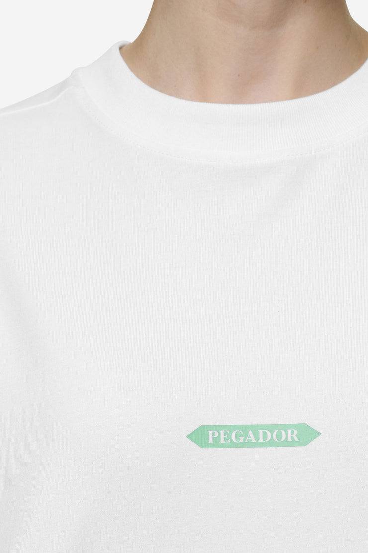 Pegador Tia Heavy Oversized Tee White Neueste Mode