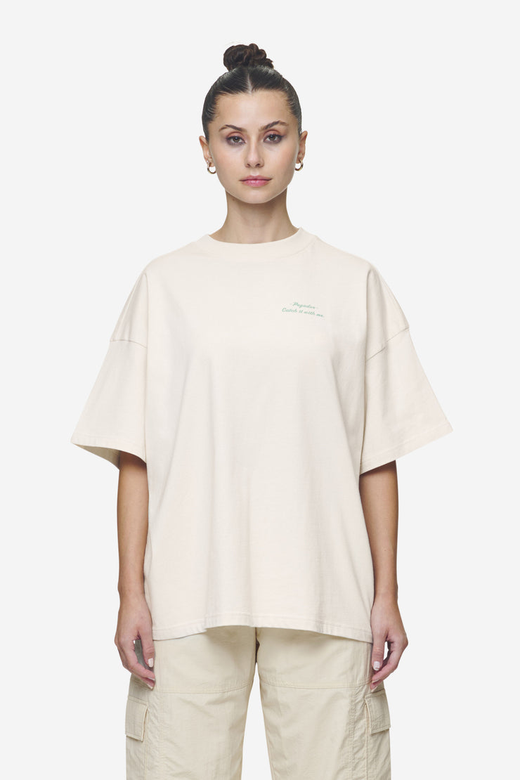 Pegador Yebra Heavy Oversized Tee Washed Coast Sand Neuheiten