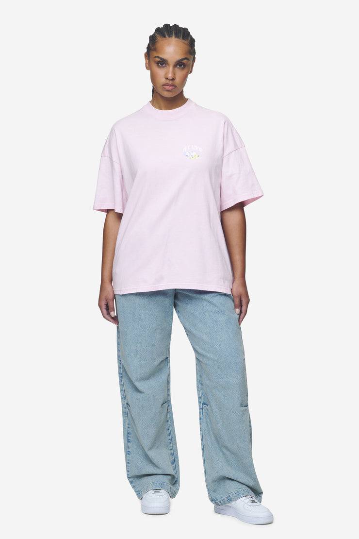 Pegador Lucia Heavy Oversized Tee Washed Bubblegum Bestseller