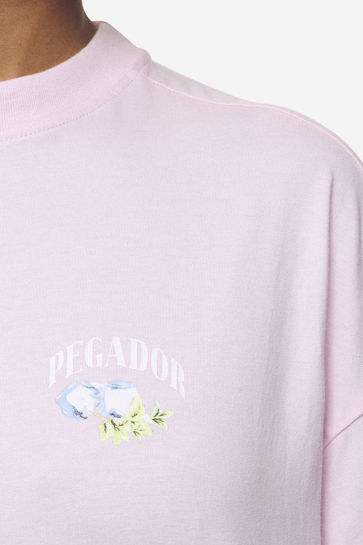 Pegador Lucia Heavy Oversized Tee Washed Bubblegum Bestseller