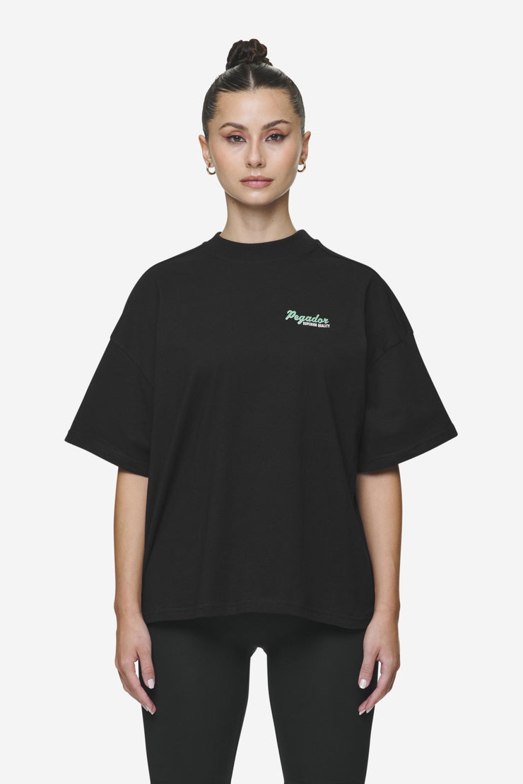 Pegador Chapi Heavy Oversized Tee Black Räumungsverkauf