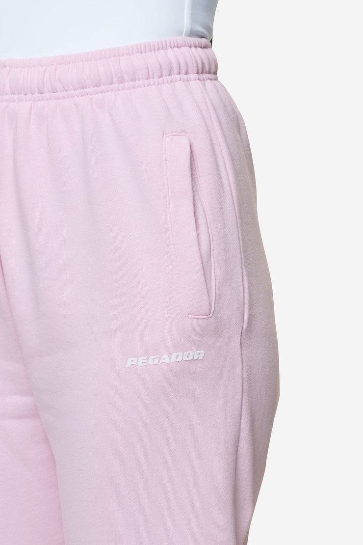 Pegador Villa High Waisted Sweat Pants Washed Bubblegum White Gum JETZT KAUFEN