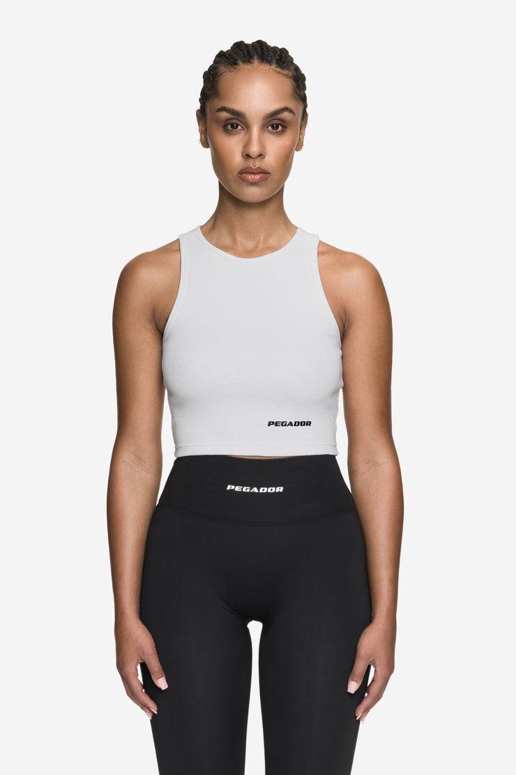 Pegador Ayla Crop Top White Black Letzter Tag