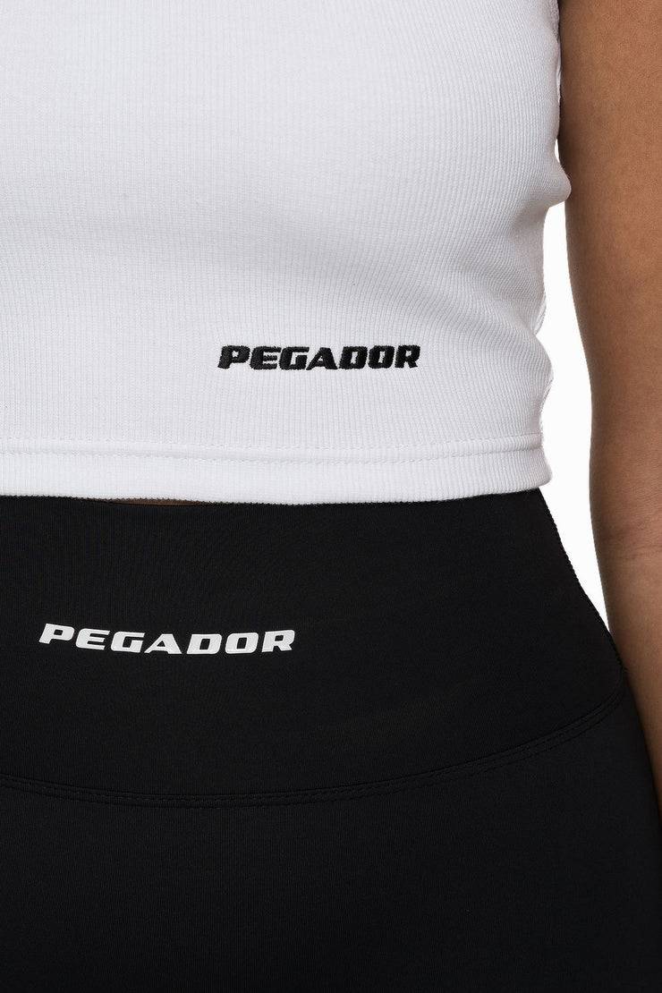 Pegador Ayla Crop Top White Black Letzter Tag