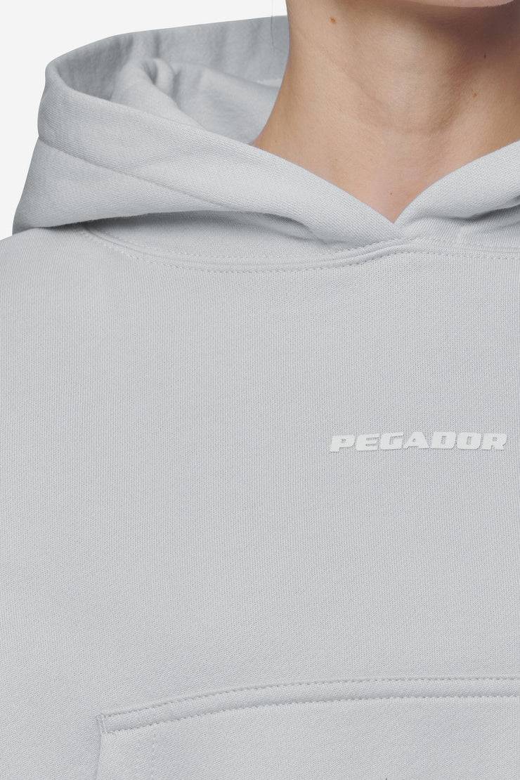 Pegador Salita Oversized Cropped Hoodie Washed Sky Grey White Gum Zeitbegrenzte Promotion