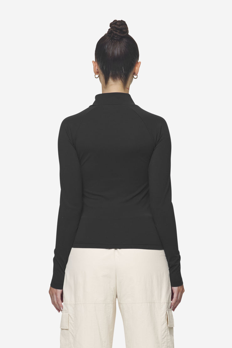 Pegador Maria Zip Longsleeve Black Vierteljährliche Förderung