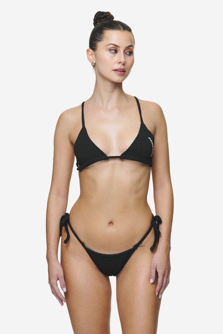 Pegador Ramira Triangle Bikini Top Black Super Rabatt