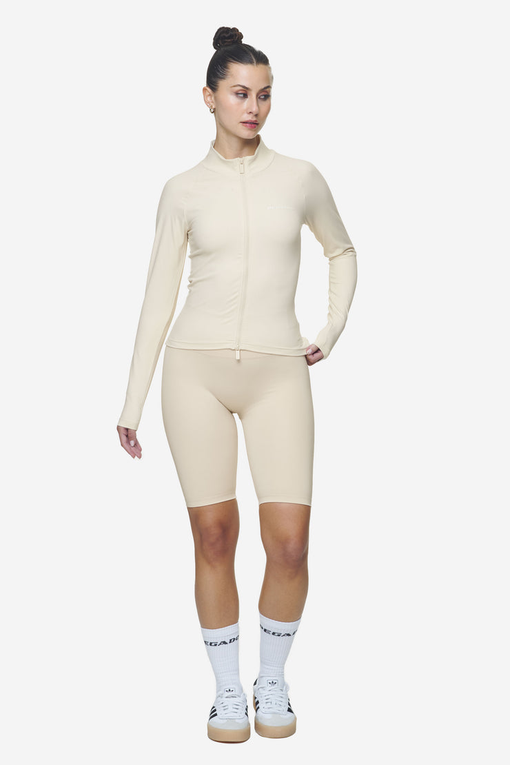 Pegador Maria Zip Longsleeve Coast Sand 50% Rabatt mit kostenlosem Versand