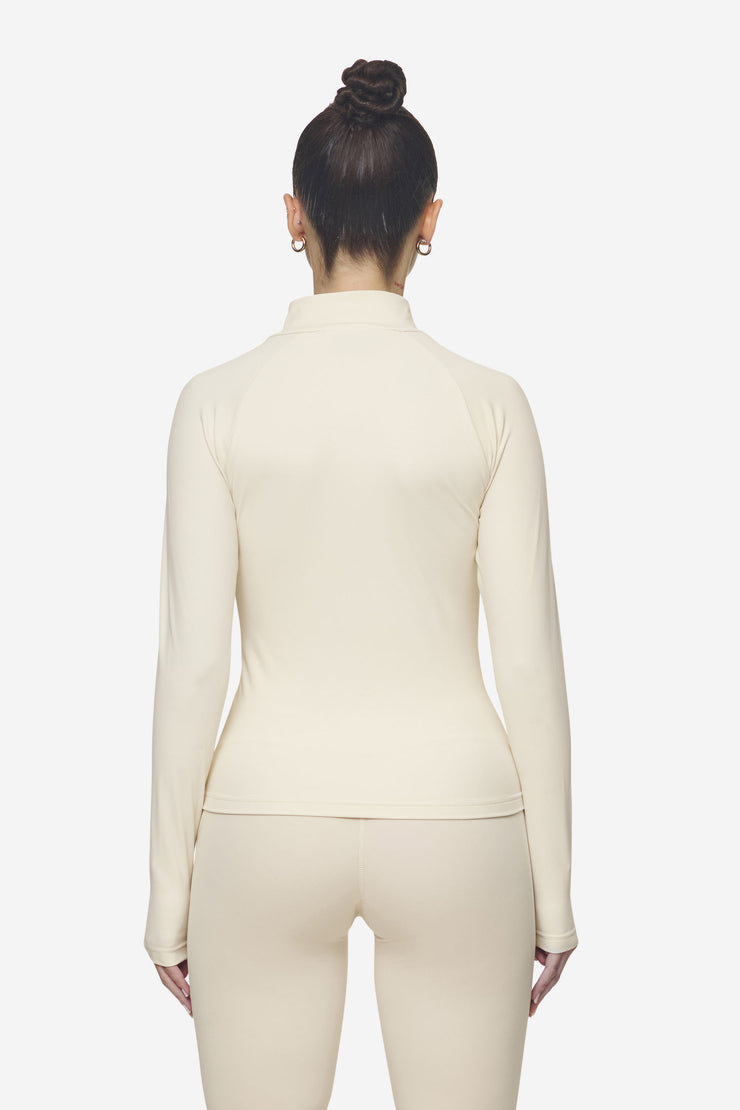Pegador Maria Zip Longsleeve Coast Sand 50% Rabatt mit kostenlosem Versand