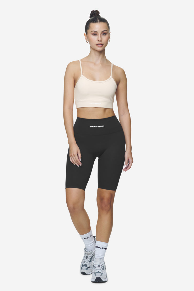 Pegador Taja Sport Bra Coast Sand White Speichern exportieren