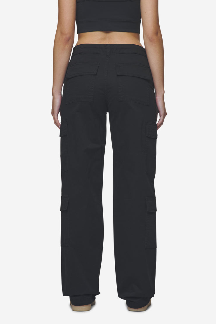 Pegador Lia Wide Cargo Pants Black Rabatte dieses Monats