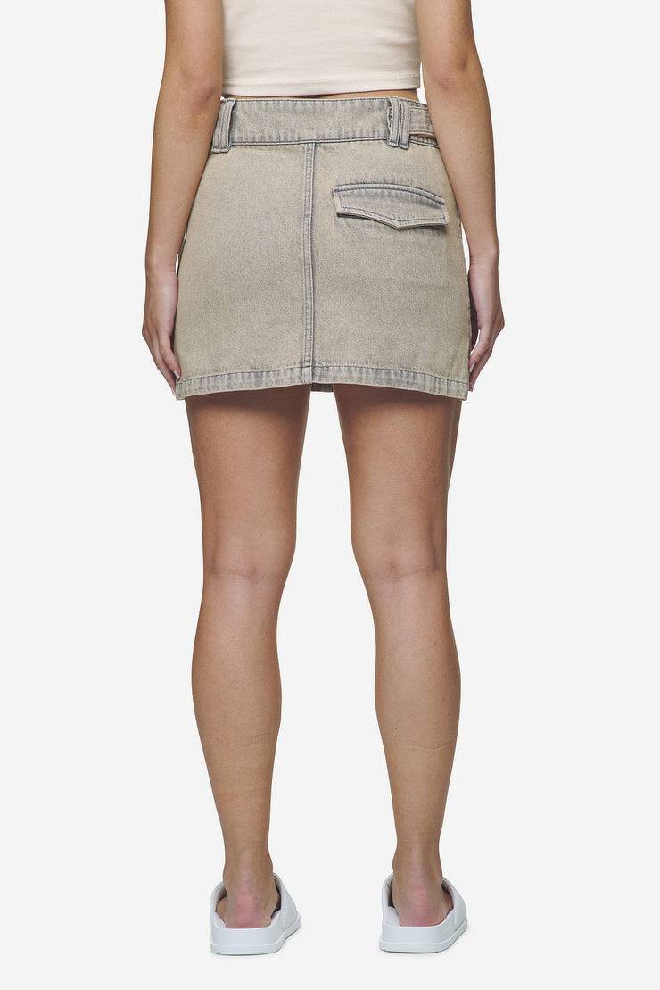Pegador Antonia Cargo Mini Skirt Washed Coast Sand 2025