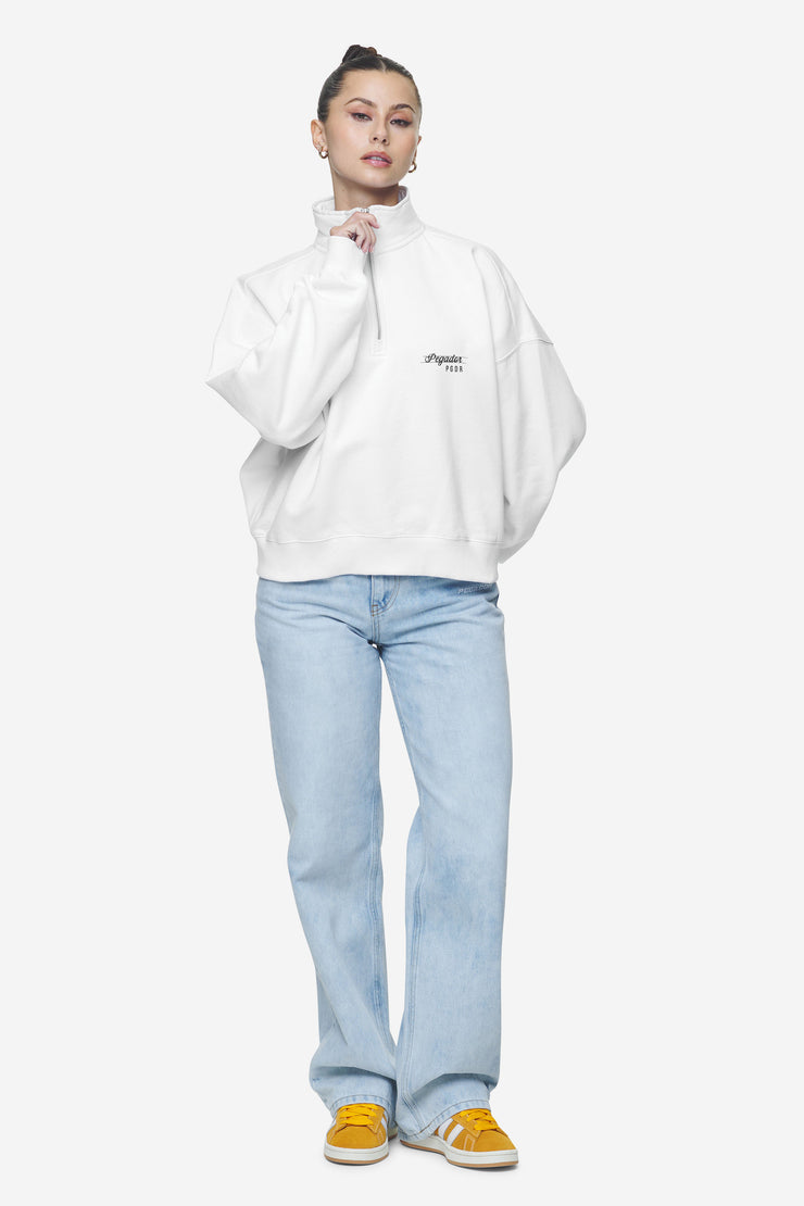 Pegador Lora Wide Leg Jeans Washed Light Blue Outlet