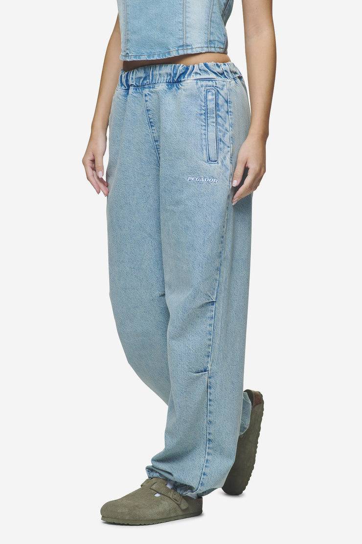Pegador Soria Loose Fit Jeans Washed Pale Blue Auslauf